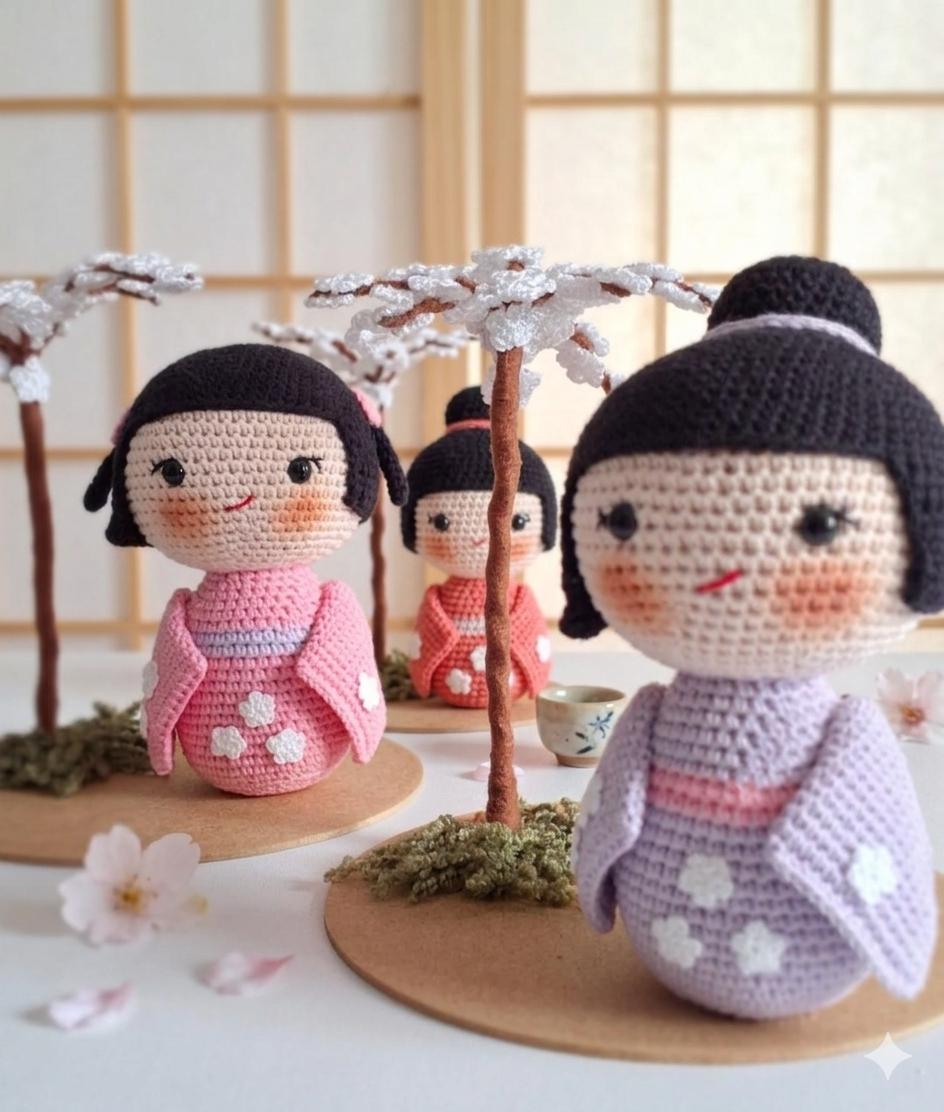 Boneca Kokeshi