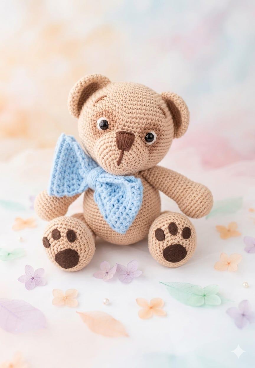 Urso com laço