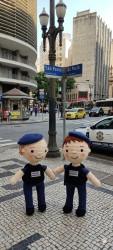 Boneco policial
