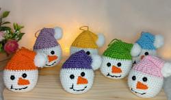 Bolas boneco de neve