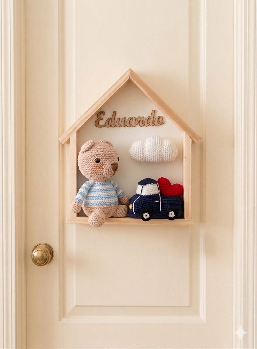 Enfeites de porta casinha