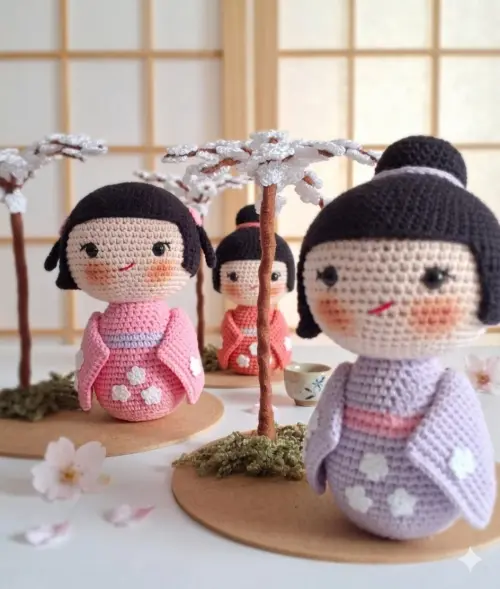 Boneca Kokeshi