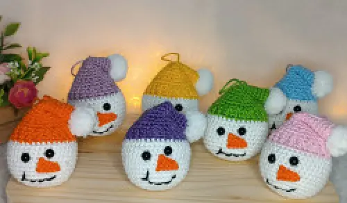 Bolas boneco de neve