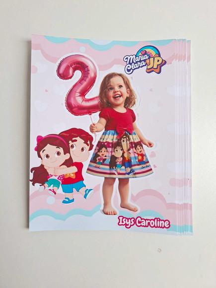 Adesivo para Lousa Mágica 8,5 Personalizado Maria Clara Jp