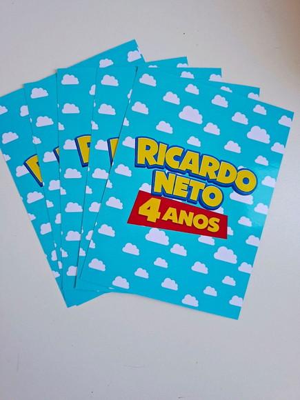 Adesivo para Lousa Mágica 8,5 Personalizado Toy Story