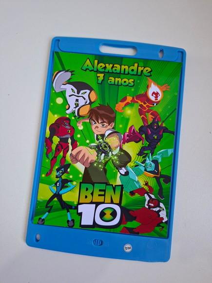 Adesivo para Lousa Mágica Tablet 8,5 Personalizado Ben 10