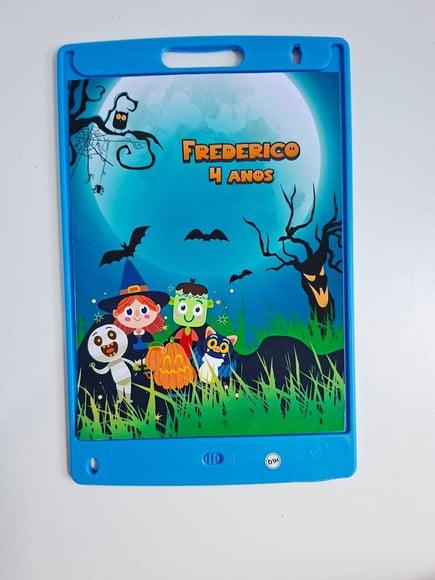 Adesivo para Lousa Mágica Tablet 8,5 Personalizado Halloween