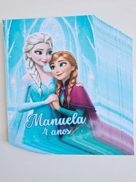 Adesivo para Lousa Mágica Tablet 8,5 Personalizado Frozen