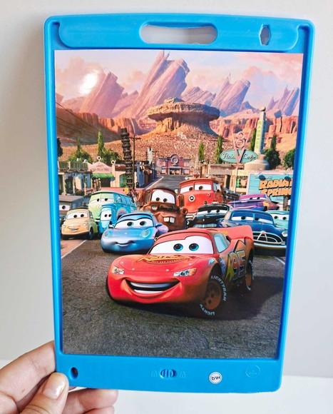 Adesivo para Lousa Mágica Tablet 8,5 Personalizado Mcqueen
