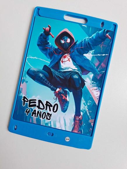Adesivo para Lousa Mágica Tablet 8,5 Personalizado Miles Mor