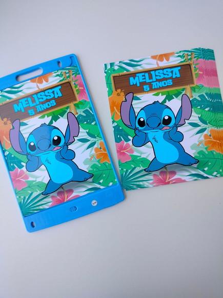 Adesivo Personalizado Lousa Mágica 12' Stitch