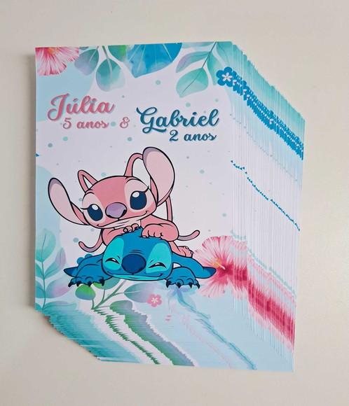 Adesivo para Lousa Mágica Tablet 8,5 Personalizado Stitch