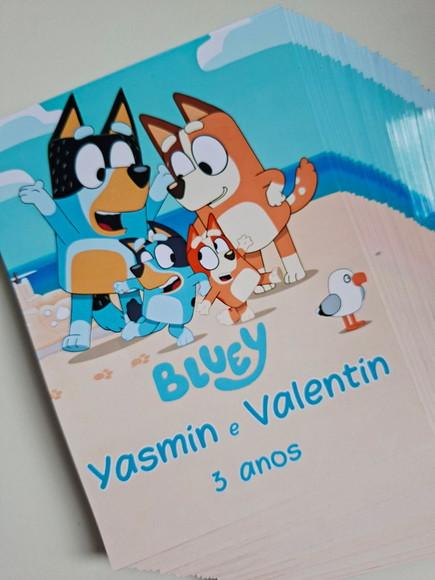 Adesivo Personalizado Lousa Mágica 14x18 Bluey