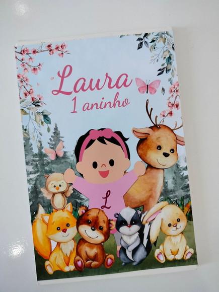 Adesivo Personalizado Lousa Mágica 14x18 Bosque Encantado