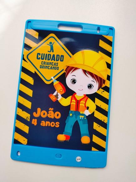 Adesivo Personalizado Lousa Mágica 14x18 Construtor