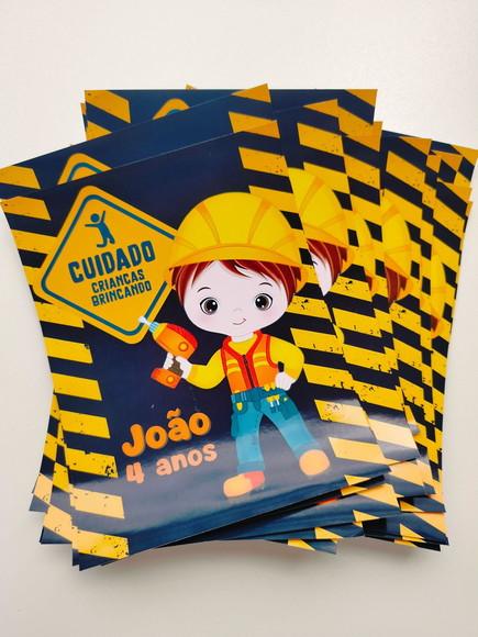 Adesivo Personalizado Lousa Mágica 14x18 Construtor