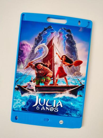 Adesivo Personalizado Lousa Mágica 14x18 Moana
