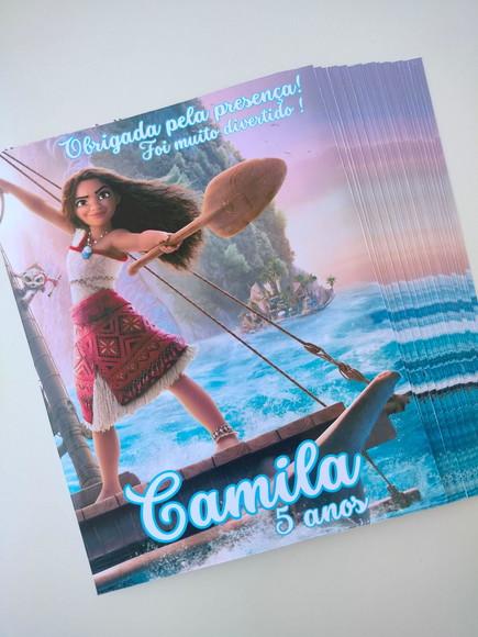 Adesivo Personalizado Lousa Mágica 14x18 Moana