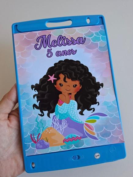 Adesivo Personalizado Lousa Mágica 14x18 Sereia