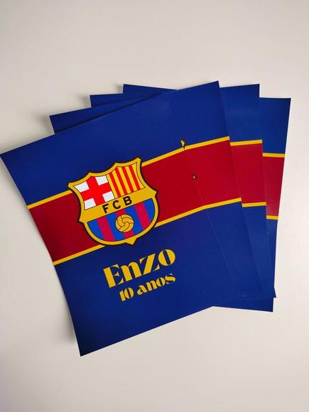Adesivo Personalizado Lousa Mágica 14x18 Time Futebol
