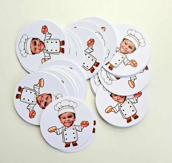 Adesivo Redondo 5x5 Personalizado