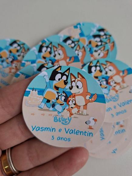 Adesivo Redondo 5x5 Personalizado