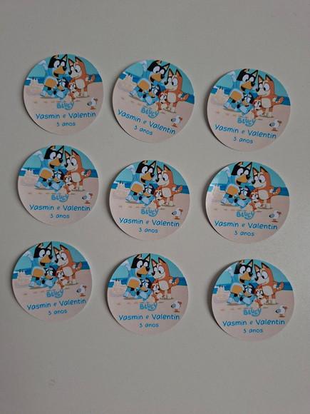 Adesivo Redondo 5x5 Personalizado