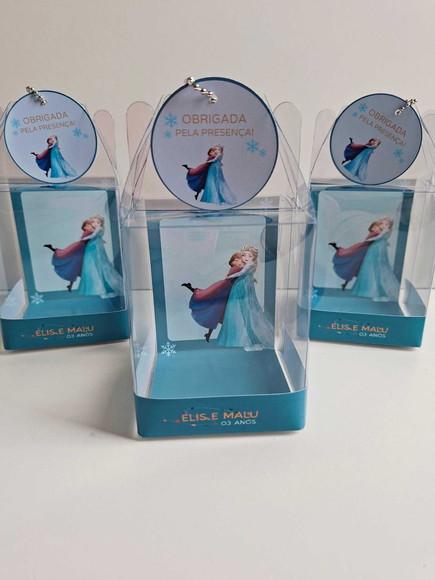 Caixinha Acetato para Relógio Lembrancinha Frozen