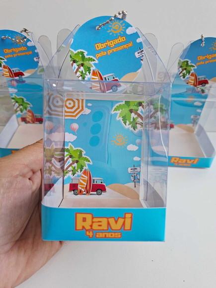 Caixinha Acetato para Relógio Lembrancinha Beach