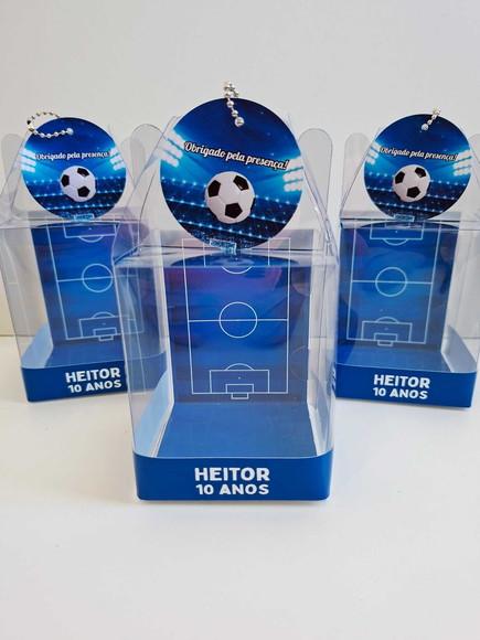 Caixinha Acetato para Relógio Lembrancinha Futebol