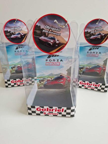 Caixinha Maleta Acetato Lembrancinha Forza Horizon