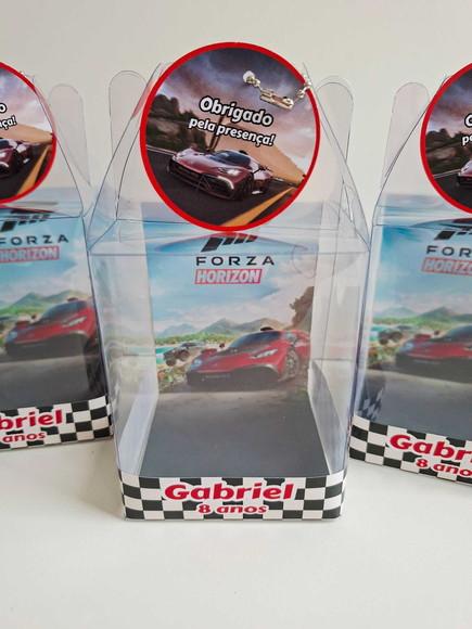 Caixinha Maleta Acetato Lembrancinha Forza Horizon