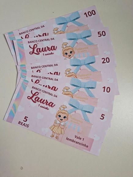 Dinheirinho Personalizado para Lembrancinha Patisserie