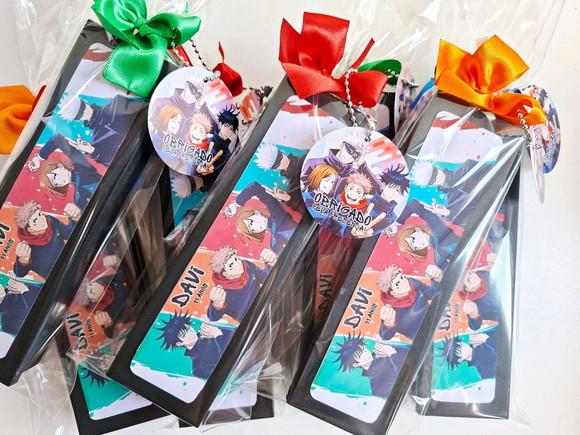 Dominó Personalizado Lembrancinha Jujutsu Kaisen