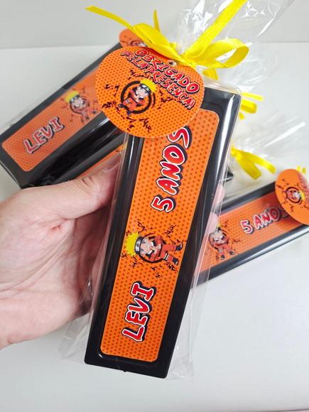 Dominó Personalizado Lembrancinha Naruto