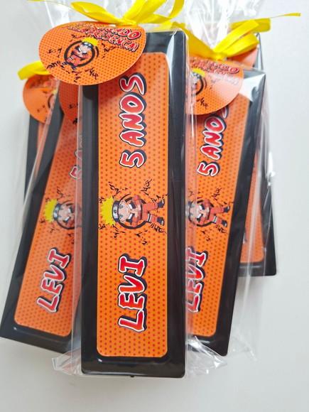 Dominó Personalizado Lembrancinha Naruto