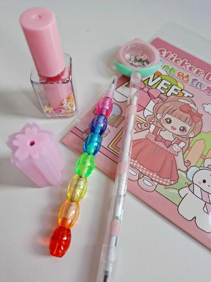 Kit Papelaria 5 Itens Fofos