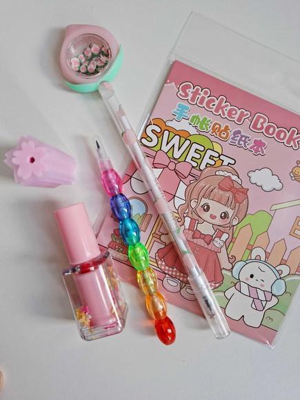 Kit Papelaria 5 Itens Fofos