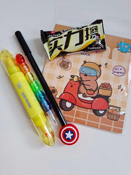 Kit Papelaria 5 Itens Fofos