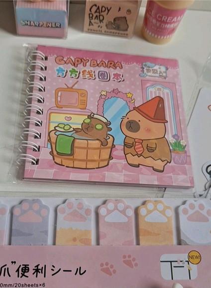 Kit Premium Papelaria Fofa Saquinho com 40 Itens