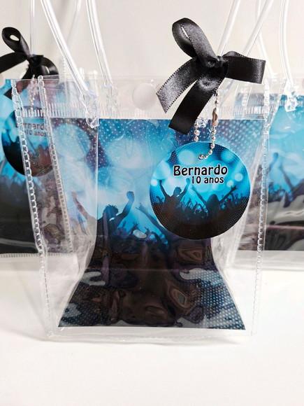 Sacolinha Cristal Personalizada 15x13 Balada
