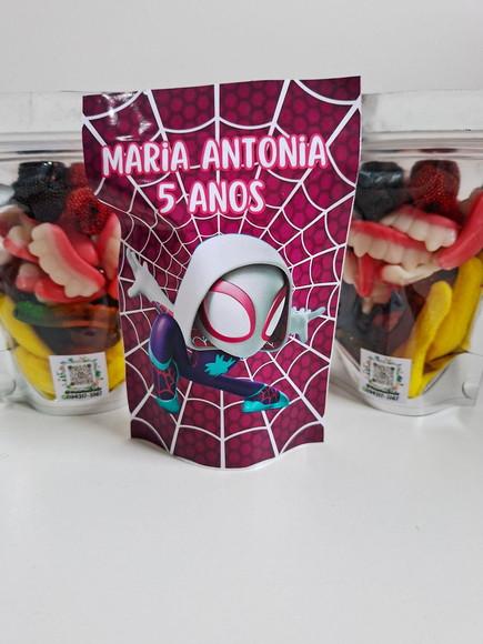 Saquinho Zip com Bala Fini 10x15 Fada