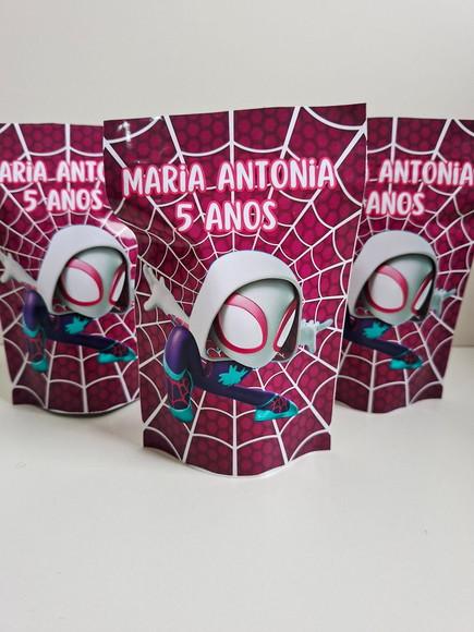 Saquinho Zip com Bala Fini 10x15 Fada