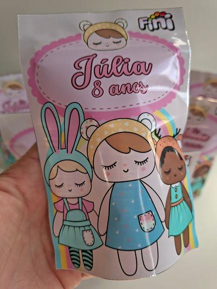 Saquinho Zip com Bala Fini 10x15 Metoo