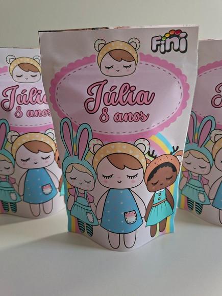 Saquinho Zip com Bala Fini 10x15 Metoo