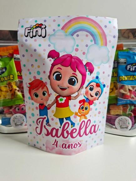 Saquinho Zip com Bala Fini 13x18cm Little Angel