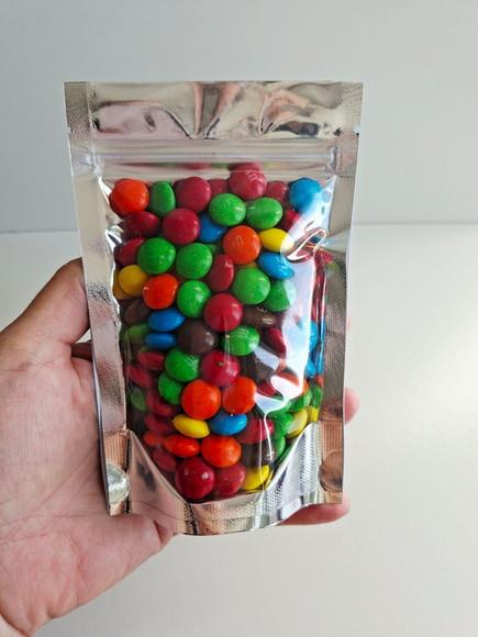 Saquinho Zip com M&ms 10x15 Chapeuzinho Vermelho