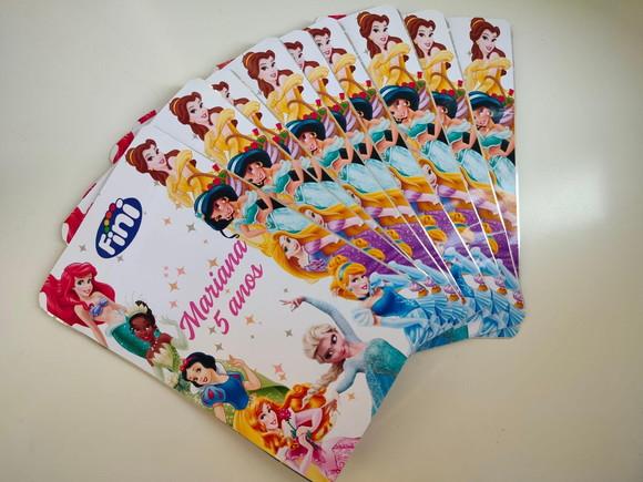 Saquinho Zip Lembrancinha 12x19,5 Princesas