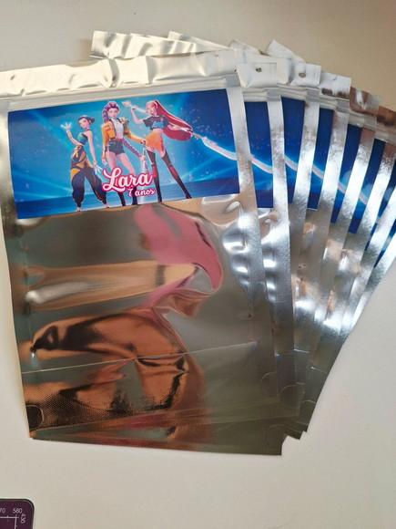 Saquinho Zip Lembrancinha 16x24 Guerreiras Kpop