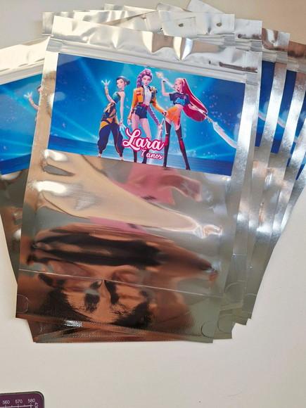 Saquinho Zip Lembrancinha 16x24 Guerreiras Kpop